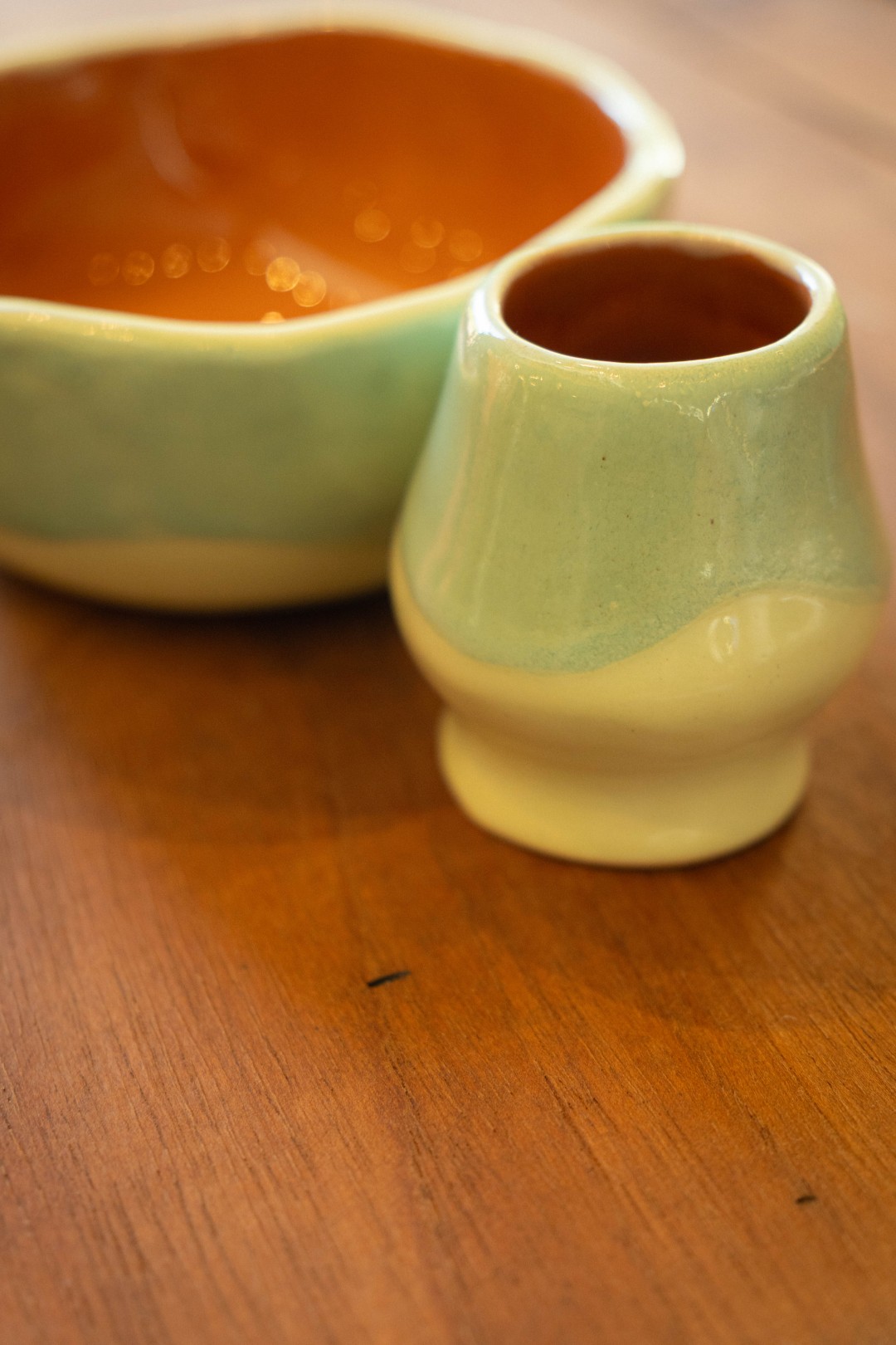 Conjunto Matcha  - ateliê de cerâmica em Goiânia