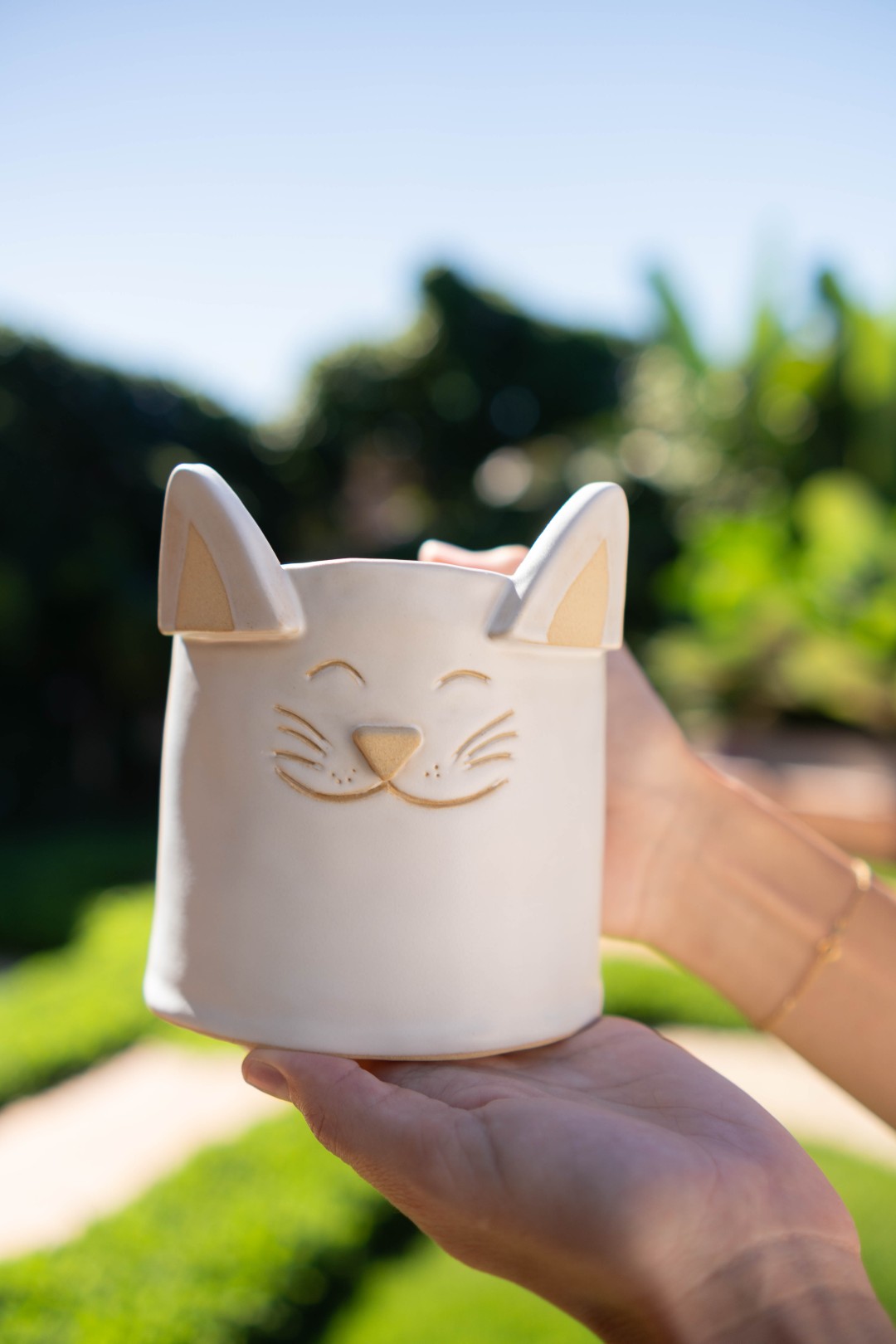Potes para decoração  - ateliê de cerâmica em Goiânia